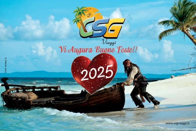 Buon Anno Nuovo da CSG VIAGGI 