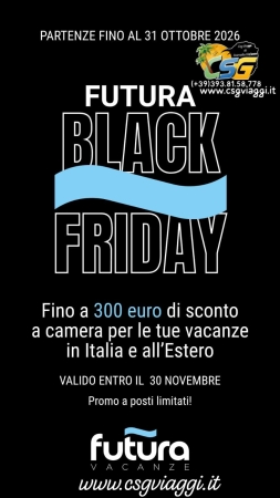 Speciale Black Friday FUTURA Blak Friday