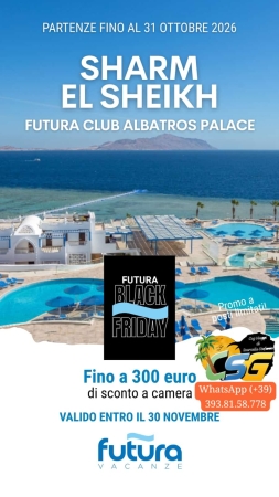FUTURA black friday Club Albatros Palace Blak Friday