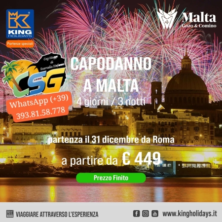 Capodanno a Malta Capodanno Epifania